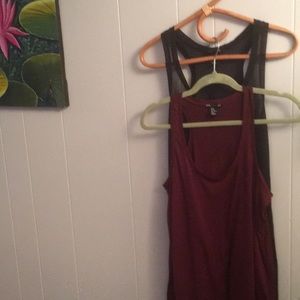 2 tunic tank tops